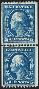 Sale 1197, Lot 1926, 1908-13 Washington-Franklin Issues (Scott 331-396)