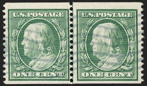 Sale 1197, Lot 1927, 1908-13 Washington-Franklin Issues (Scott 331-396)