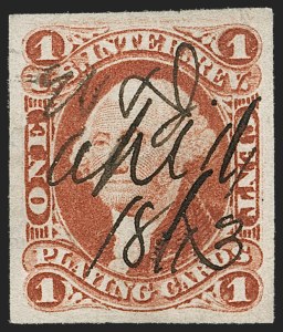 Sale 1197, Lot 2154, Revenues: First Issue