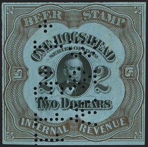 Sale 1197, Lot 2205, Revenues: Wine and Beer Stamps