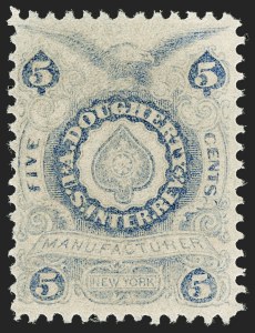 Sale 1197, Lot 2240, Revenues: Private Die Proprietary