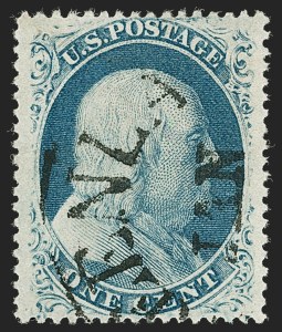 Sale 1199, Lot 1064, 1c-3c 1857-60 Issue (Scott 18-26)
