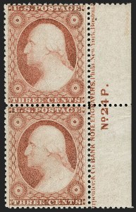 Sale 1199, Lot 1066, 1c-3c 1857-60 Issue (Scott 18-26)