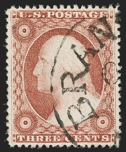 Sale 1199, Lot 1072, 1c-3c 1857-60 Issue (Scott 18-26)