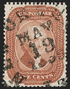 Sale Number 1199, Lot Number 1074, 5c-30c 1857-60 Issue (Scott 27-38) Sale Number 1199, Lot Number 1074, 5c-30c 1857-60 Issue (Scott 27-38)