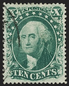 Sale 1199, Lot 1086, 5c-30c 1857-60 Issue (Scott 27-38)