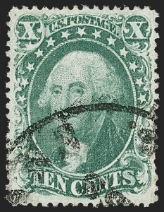 Sale Number 1199, Lot Number 1087, 5c-30c 1857-60 Issue (Scott 27-38) Sale Number 1199, Lot Number 1087, 5c-30c 1857-60 Issue (Scott 27-38)