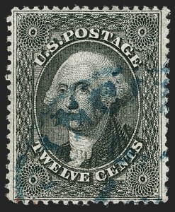 Sale Number 1199, Lot Number 1090, 5c-30c 1857-60 Issue (Scott 27-38) Sale Number 1199, Lot Number 1090, 5c-30c 1857-60 Issue (Scott 27-38)