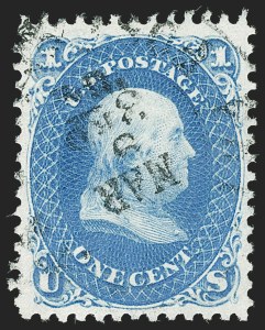 Sale 1199, Lot 1099, 1861-66 Issue (Scott 62B-65)