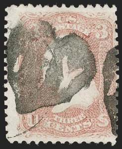 Sale 1199, Lot 1111, 1861-66 Issue Fancy Cancellations