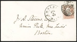 Sale 1199, Lot 1117, 1861-66 Issue Fancy Cancellations