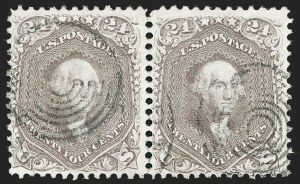 Sale 1199, Lot 1127, 1861-66 Issue (Scott 67-78)