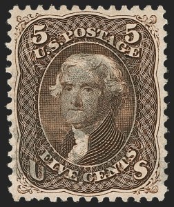 Sale 1199, Lot 1138, 1861-66 Issue (Scott 67-78)