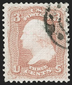Sale 1199, Lot 1146, 1867-68 Grilled Issue (Scott 79-101)
