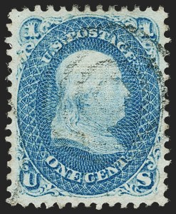 Sale 1199, Lot 1152, 1867-68 Grilled Issue (Scott 79-101)