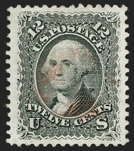 Sale 1199, Lot 1156, 1867-68 Grilled Issue (Scott 79-101)