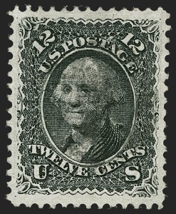 Sale 1199, Lot 1157, 1867-68 Grilled Issue (Scott 79-101)