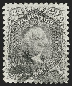 Sale 1199, Lot 1168, 1867-68 Grilled Issue (Scott 79-101)