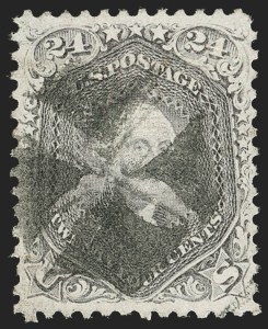 Sale 1199, Lot 1169, 1867-68 Grilled Issue (Scott 79-101)