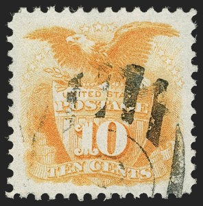 Sale Number 1199, Lot Number 1208, 1875 Re-Issue of 1869 Pictorial Issue (Scott 123-133a) Sale Number 1199, Lot Number 1208, 1875 Re-Issue of 1869 Pictorial Issue (Scott 123-133a)