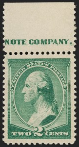 Sale 1199, Lot 1282, 1887 American Bank Note Co. Issue (Scott 212-218)