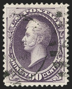 Sale 1199, Lot 1291, 1887 American Bank Note Co. Issue (Scott 212-218)