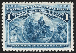 Sale Number 1199, Lot Number 1300, 1893 Columbian Issue (Scott 230-245)