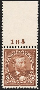 Sale 1199, Lot 1356, 1895 Watermarked Bureau Issue (Scott 264-278)