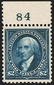 Sale 1199, Lot 1368, 1895 Watermarked Bureau Issue (Scott 264-278)