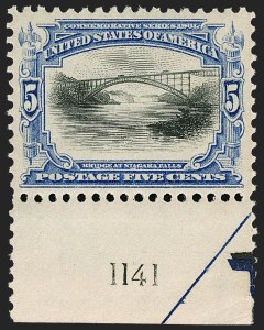 Sale 1199, Lot 1405, 1901 Pan-American Issue (Scott 294-299)