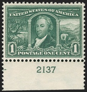 Sale Number 1199, Lot Number 1430, 1904 Louisiana Purchase Issue (Scott 323-327)