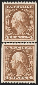 Sale 1199, Lot 1440, 1908-10 Washington-Franklin Issues (Scott 331-356)