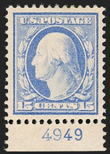 Sale Number 1199, Lot Number 1451, 1910-13 Washington-Franklin Issue (Scott 374-396)