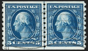 Sale 1199, Lot 1459, 1910-13 Washington-Franklin Issue (Scott 374-396)