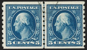 Sale 1199, Lot 1460, 1910-13 Washington-Franklin Issue (Scott 374-396)