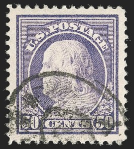 Sale 1199, Lot 1466, 1912-15 Washington-Franklin Issue (Scott 405-461)