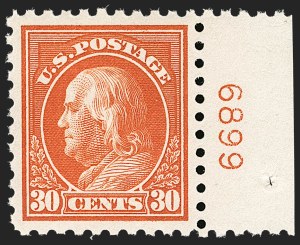 Sale 1199, Lot 1473, 1912-15 Washington-Franklin Issue (Scott 405-461)