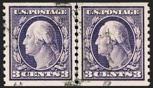 Sale 1199, Lot 1475, 1912-15 Washington-Franklin Issue (Scott 405-461)