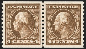 Sale 1199, Lot 1476, 1912-15 Washington-Franklin Issue (Scott 405-461)