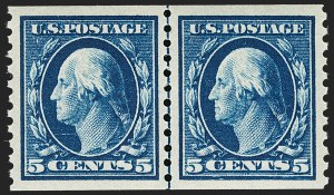 Sale 1199, Lot 1478, 1912-15 Washington-Franklin Issue (Scott 405-461)