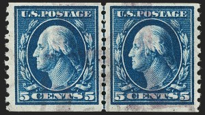 Sale 1199, Lot 1480, 1912-15 Washington-Franklin Issue (Scott 405-461)