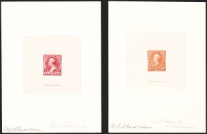 Sale 1201, Lot 2024, Die Proofs