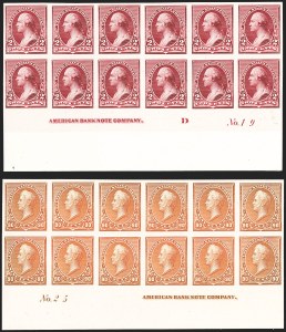 Sale 1201, Lot 2031, Plate Proofs