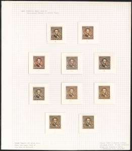 Sale 1201, Lot 2038, Plate Proofs