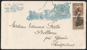 Sale 1201, Lot 2119, Bicycle Mail Route, Expresses, Bisects