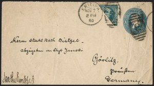 Sale 1201, Lot 2124, Bicycle Mail Route, Expresses, Bisects