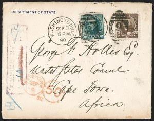 Sale 1201, Lot 2172, Foreign Mail: Africa