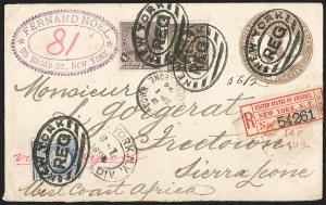 Sale 1201, Lot 2176, Foreign Mail: Africa