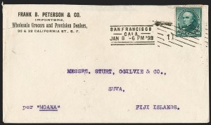 Sale 1201, Lot 2184, Foreign Mail: India, Australasia