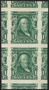 Sale Number 1202, Lot Number 2303, 1906-08 Impeforate Issue (Scott 314-315)